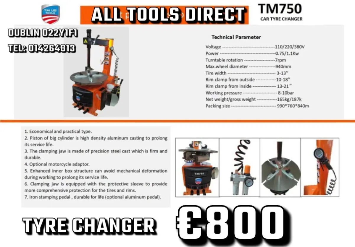 Tyre wheel balancer machine - Image 1