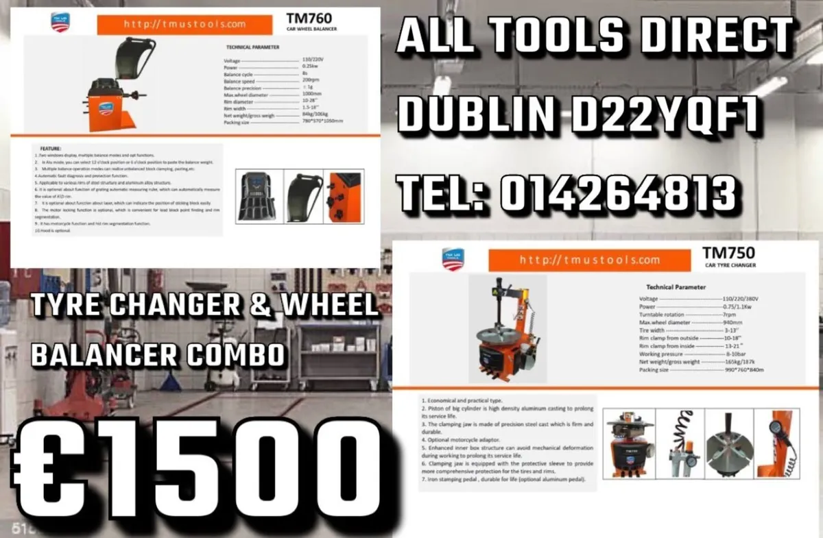 Tyre wheel balancer machine - Image 3
