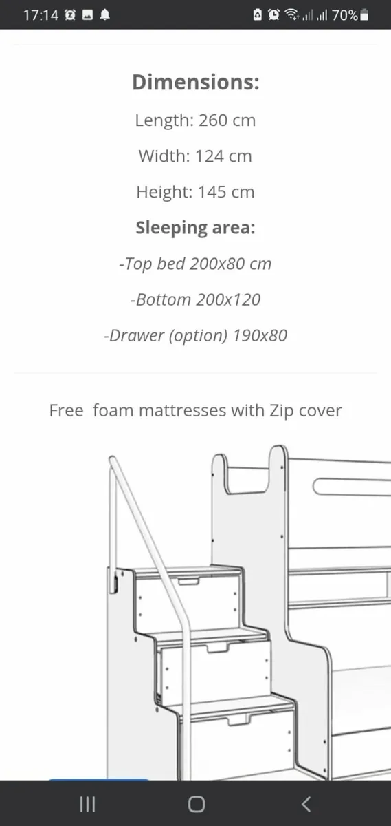 Triple Bunkbed - Image 2