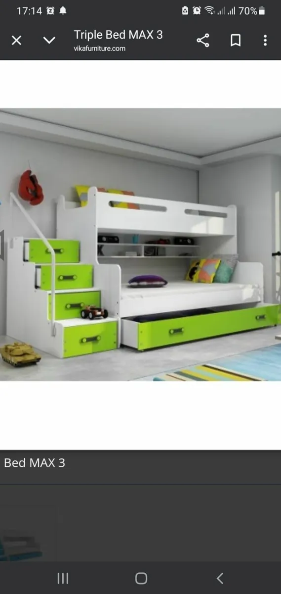 Triple Bunkbed - Image 1