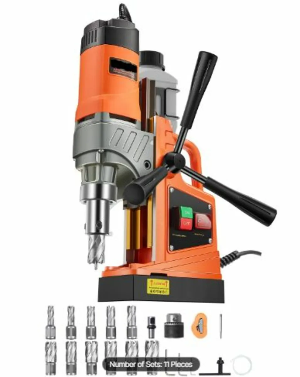 Magnetic Drill 1450W 12500N Portable - Image 2