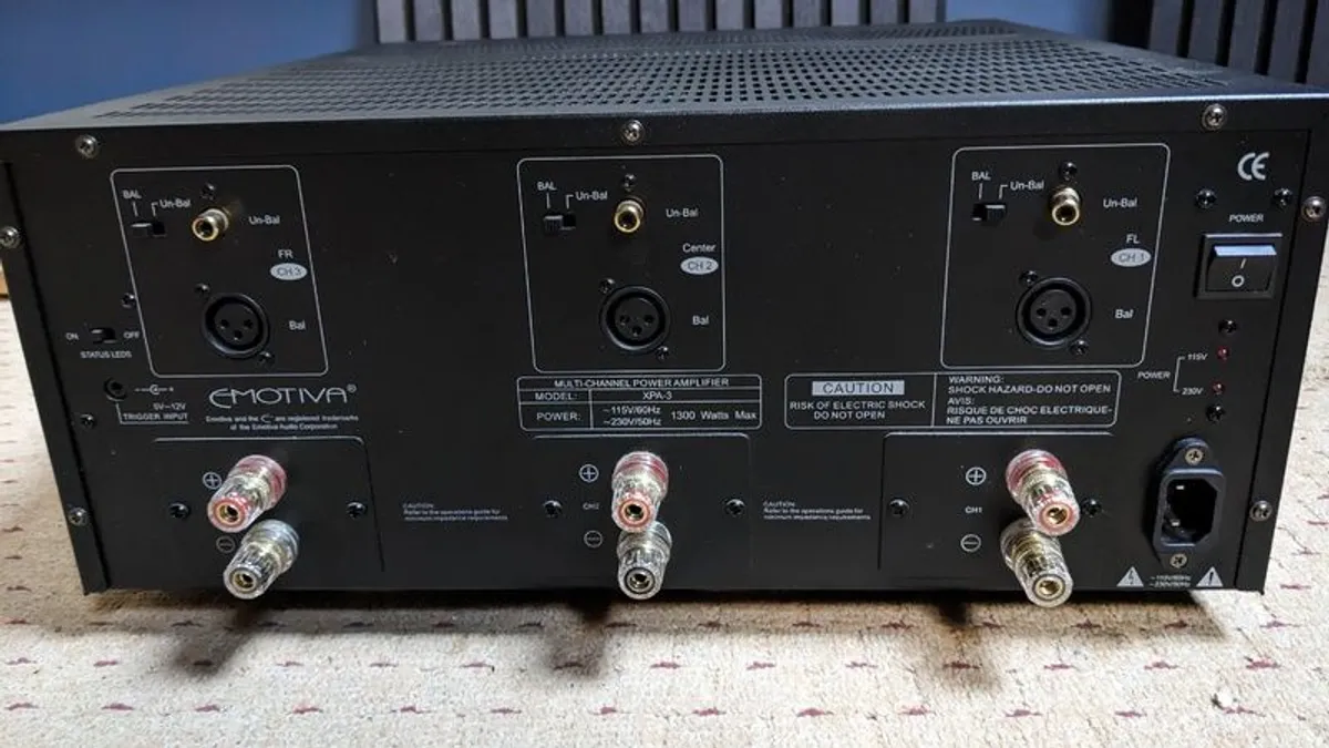 Emotiva XPA-3 Power Amp - Image 3