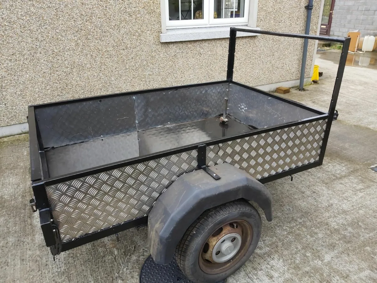 6x4 car trailer - Image 1