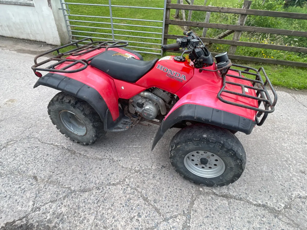 Honda fourtrax 300 4x4 farm quad - Image 1