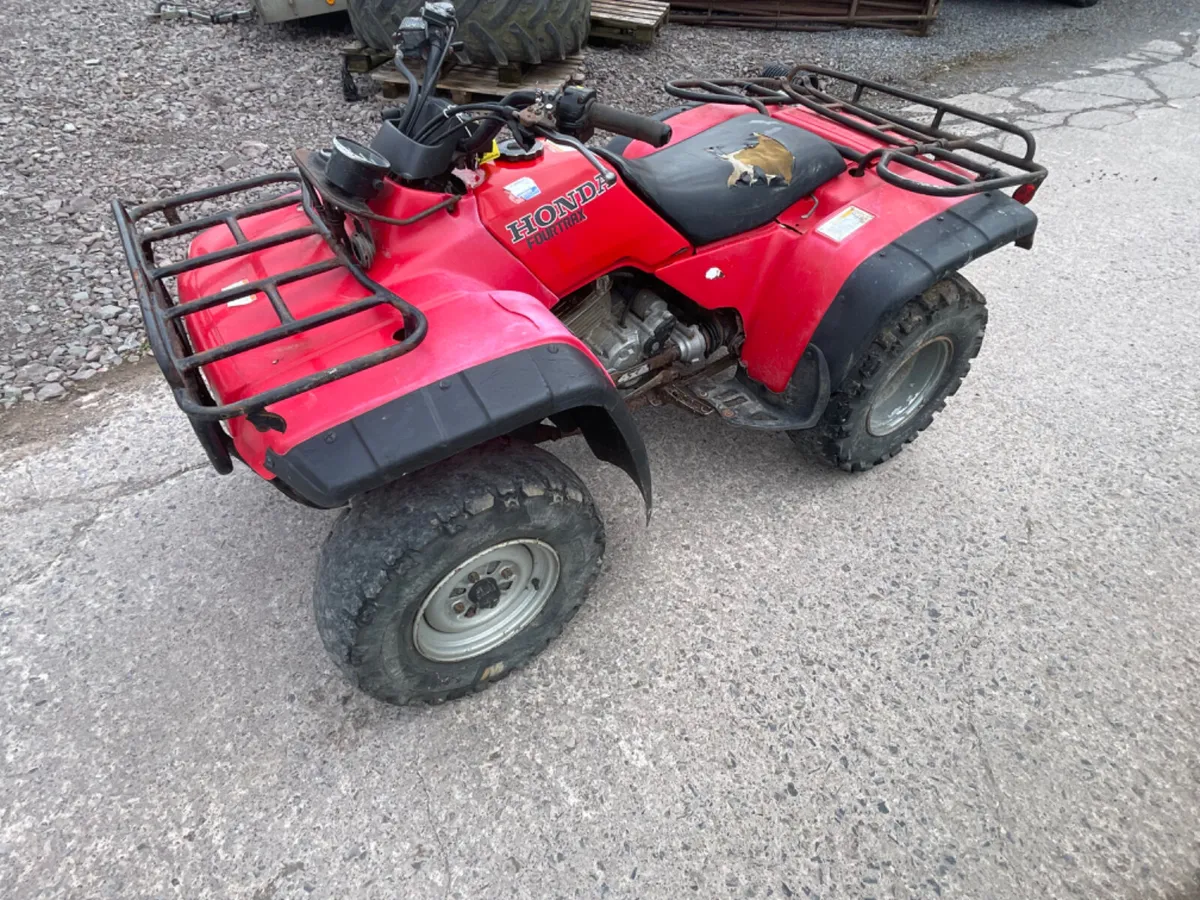 Honda fourtrax 300 4x4 farm quad - Image 4