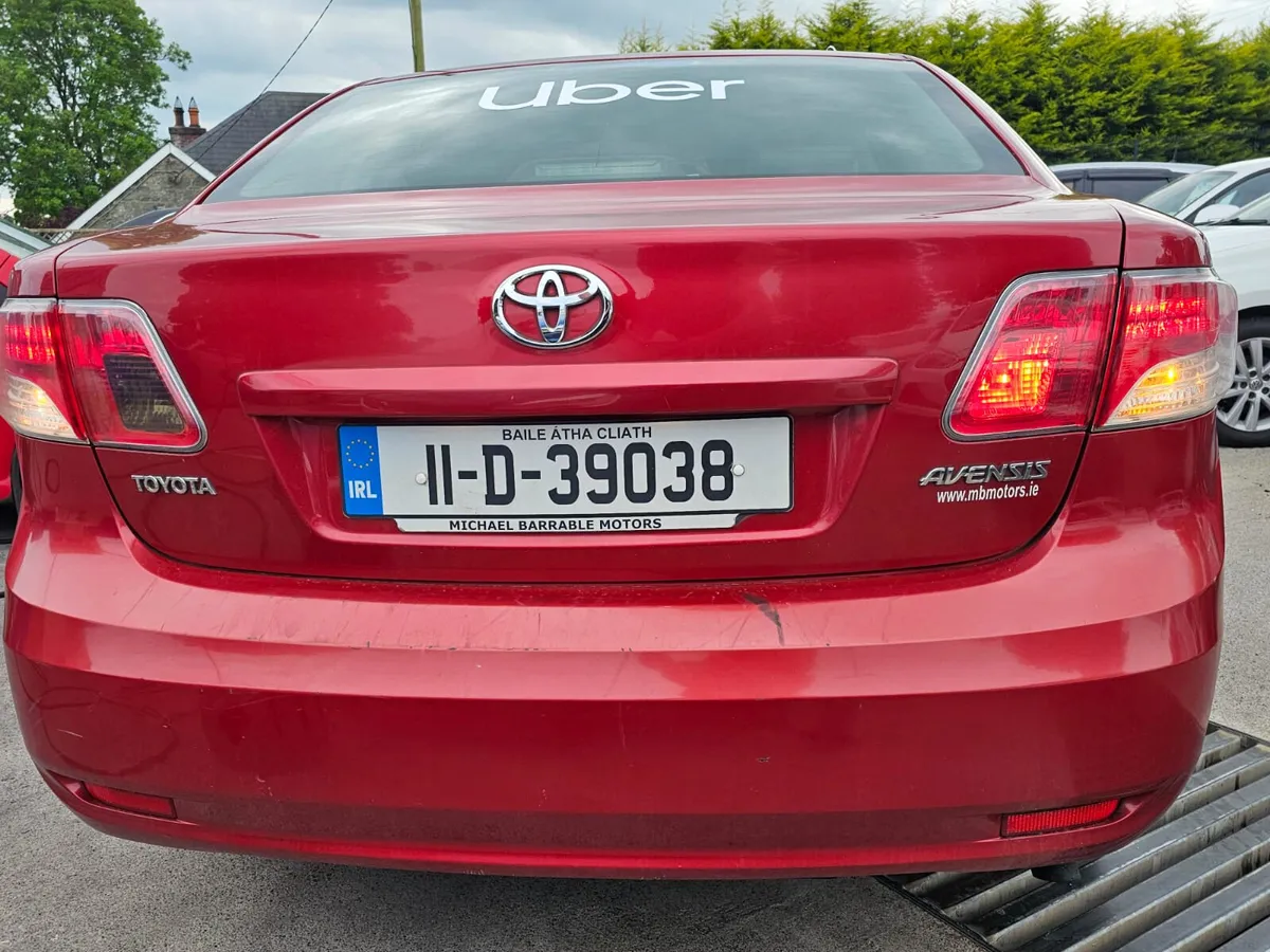 2011 TOYOTA AVENSIS PETROL MINT NCT&TAXED €2,222 - Image 2