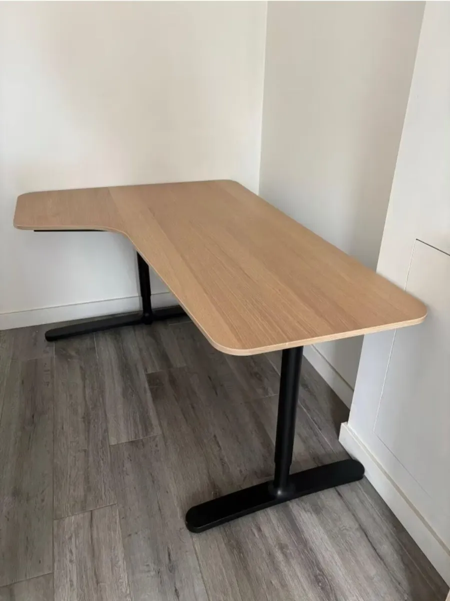 Ikea Bekant Corner Adjustable Desk 160x110cm - Image 1
