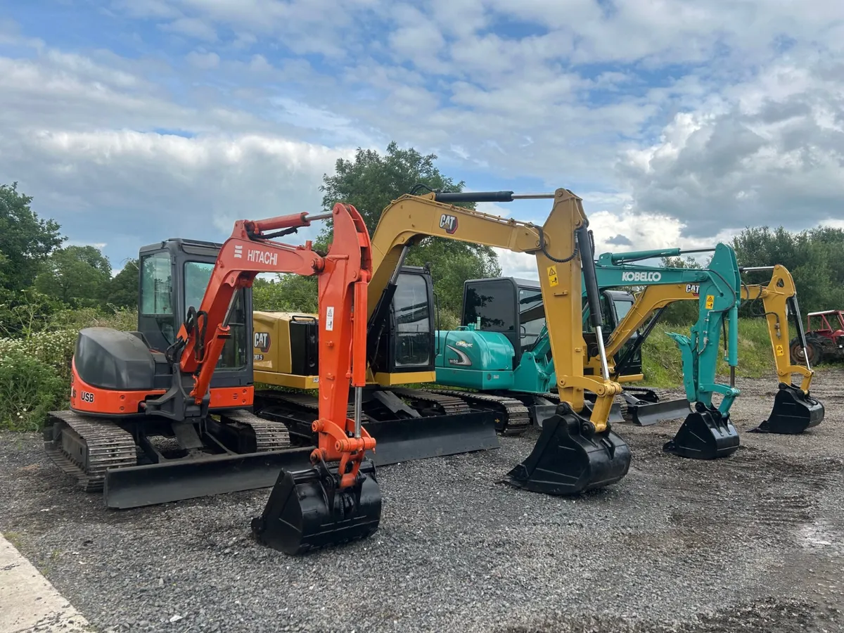 3 - 7 Tonne Diggers  - - -  Priced To Sell - Image 2