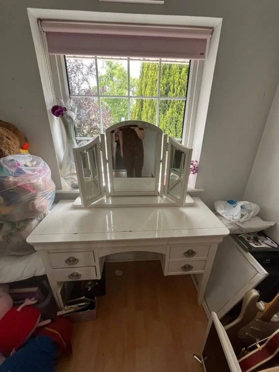 Vanity Table and Mirror - Image 2