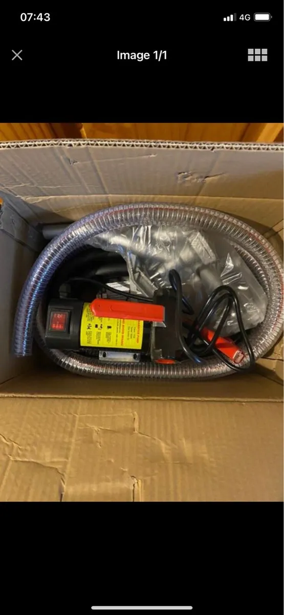 12v fuel transfer pump - Image 1