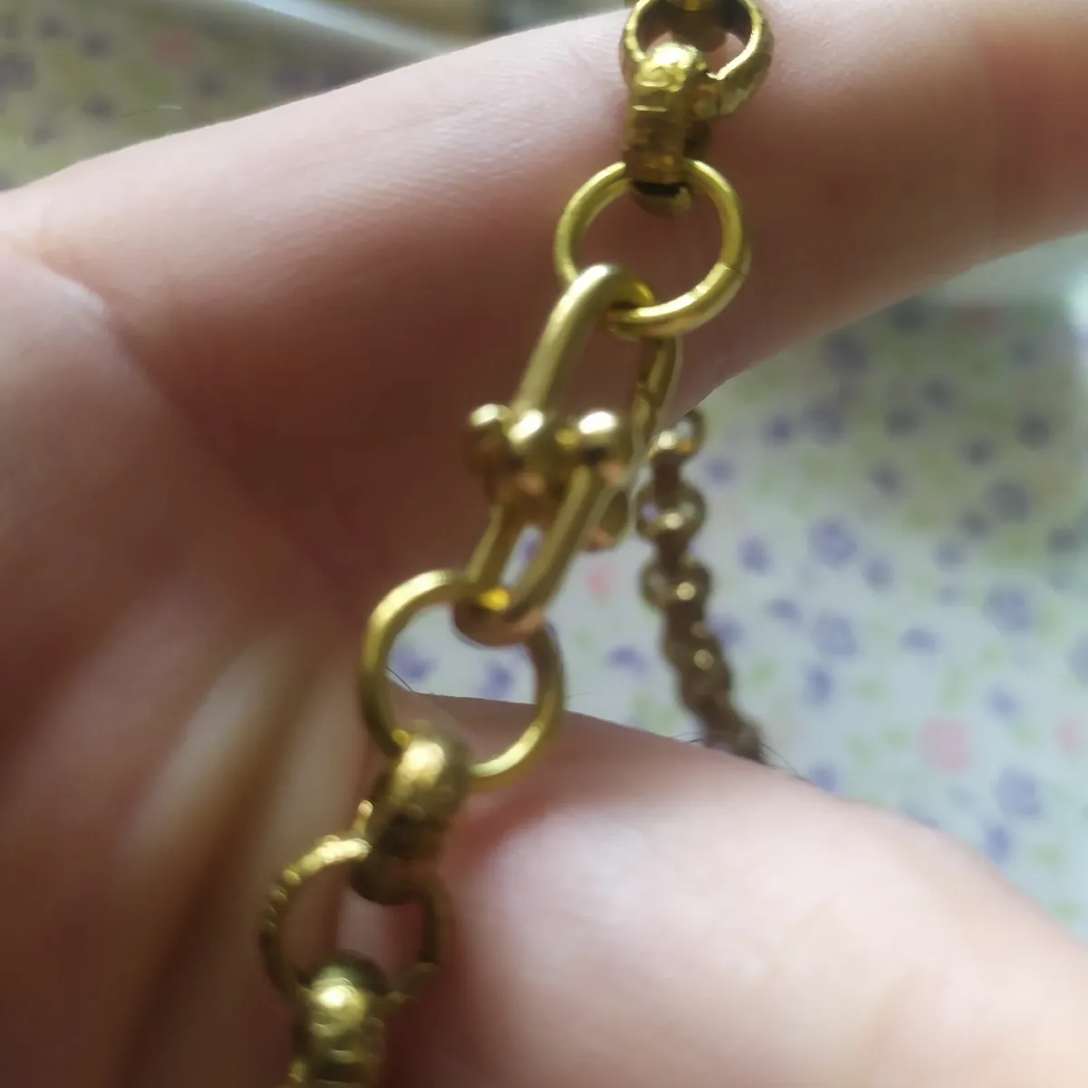 Vintage belcher chain.  Mony condition - Image 2