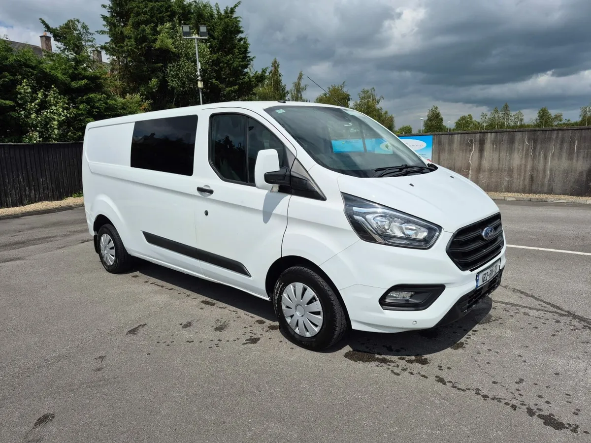 2018 Ford Transit Custom Lwb Crewcab no Vat - Image 1