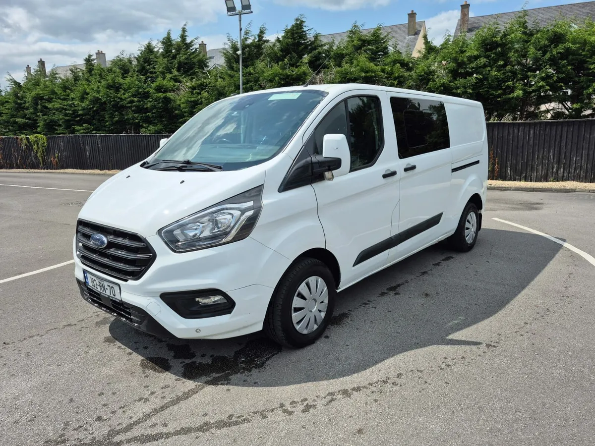 2018 Ford Transit Custom Lwb Crewcab no Vat - Image 3