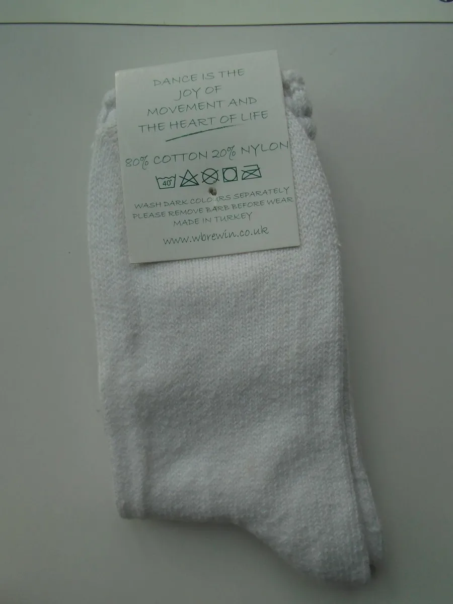 Irish Dance socks, Poodle socks, - Image 2