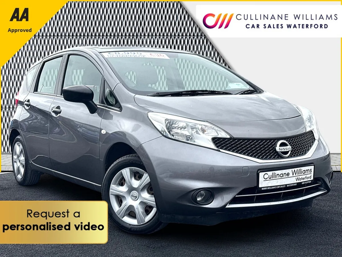 Nissan Note 2017 1.2 XE 5DR €39 P/W WITH NO CASH D - Image 1