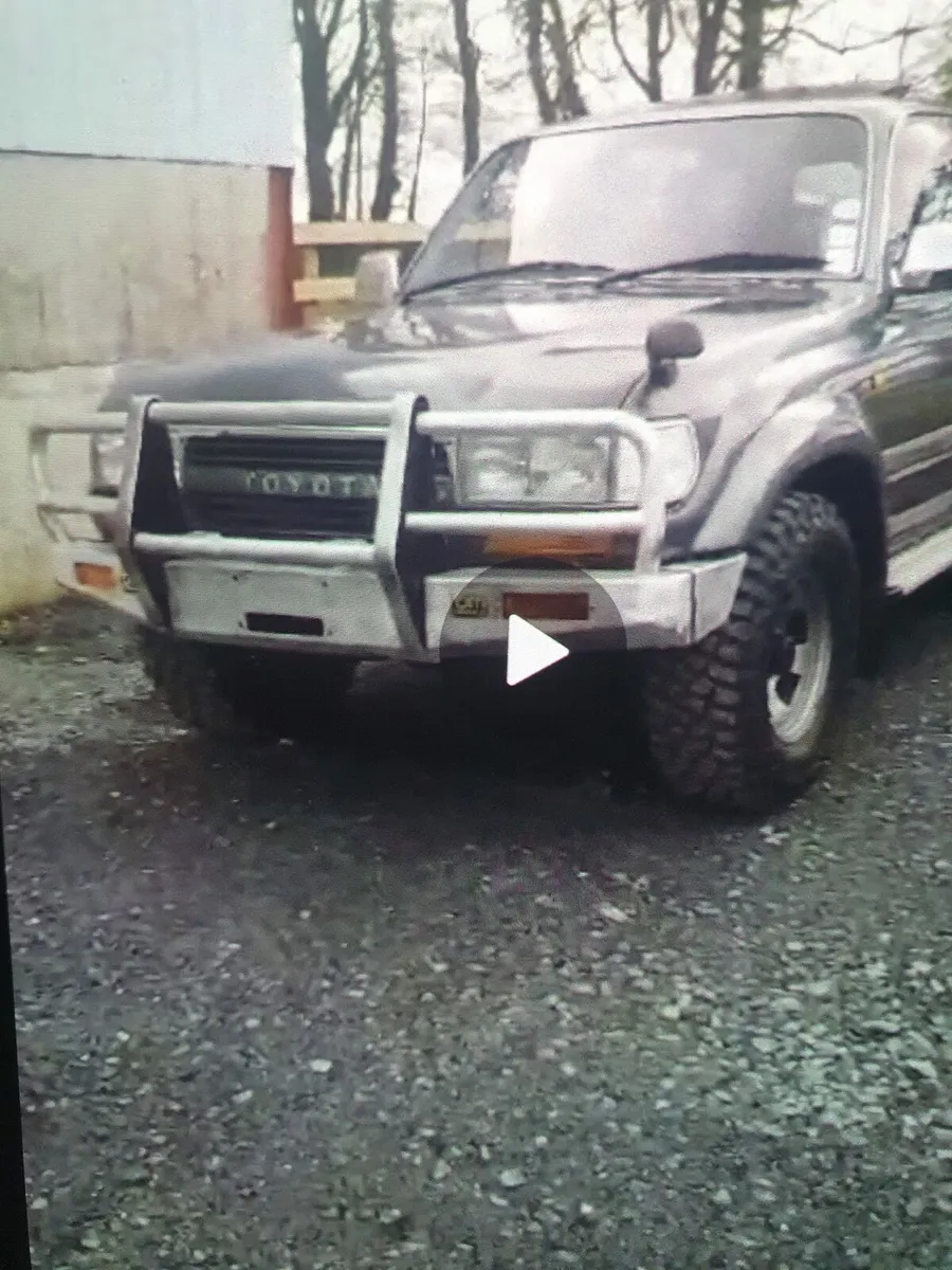 Toyota landcruiser amazon 80 series bullbar - Image 2