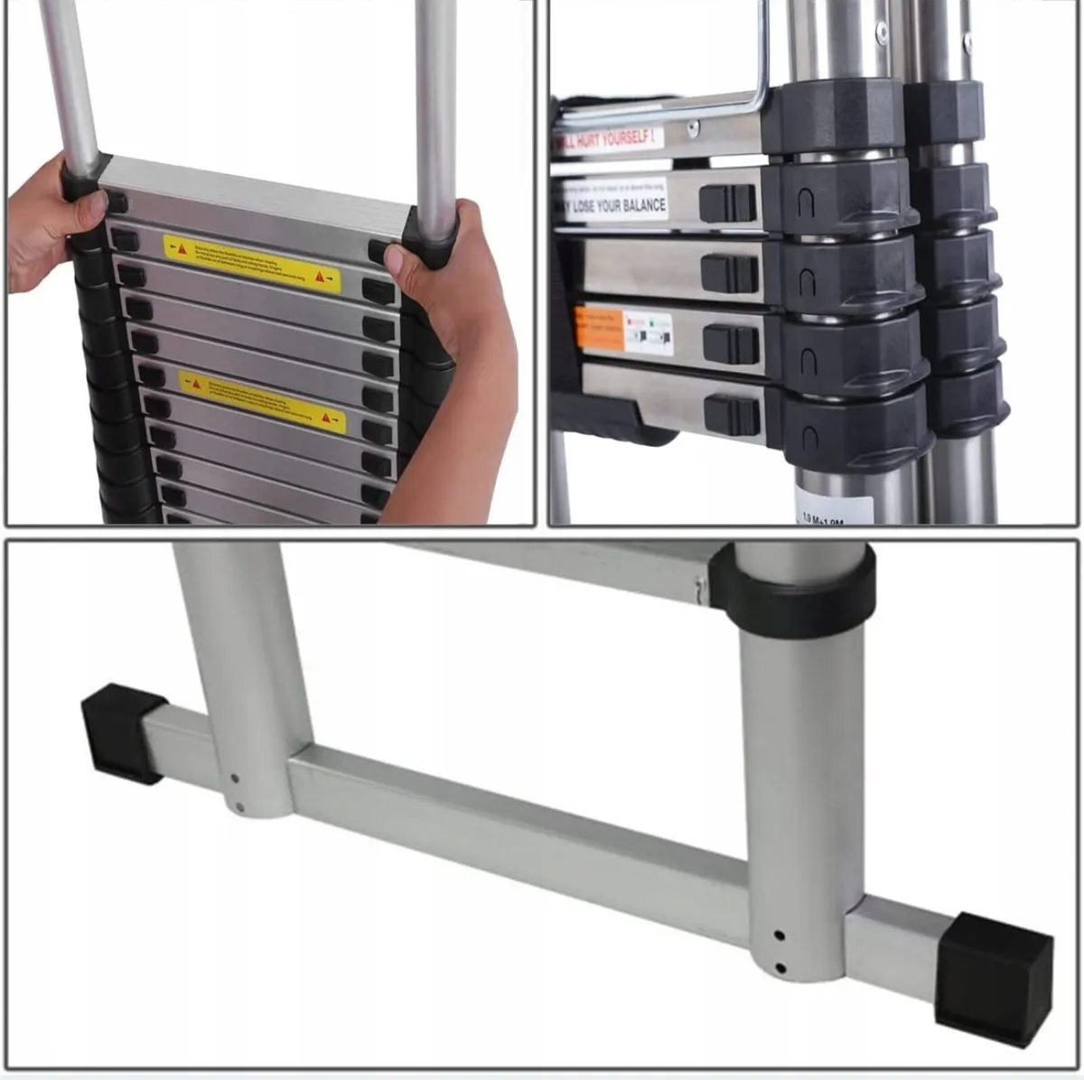 Telescopic Ladder 2.5+2.5M Multi-Purpose 5M Extend - Image 4