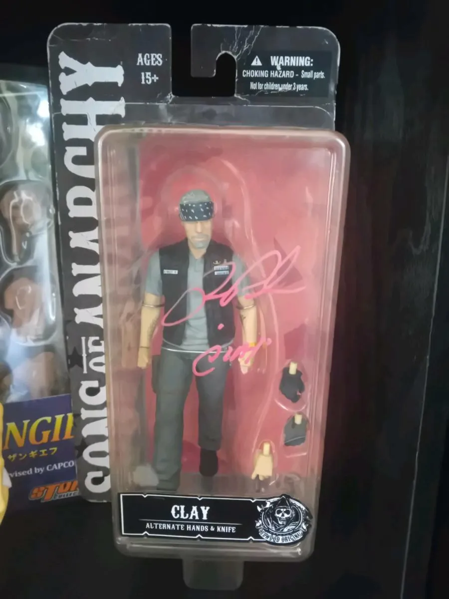 Sons of Anarchy Autographed Clay morrow figure