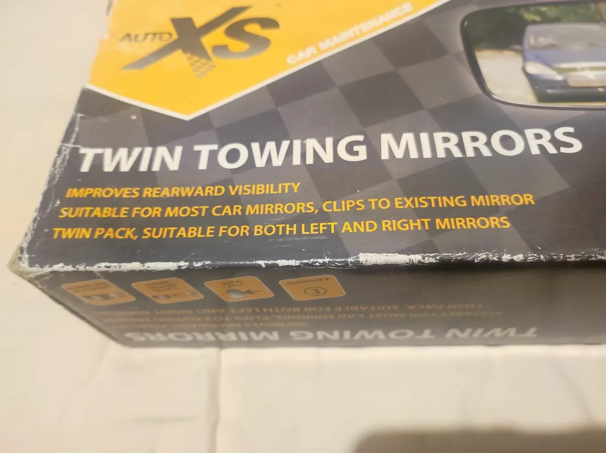 Brand New AUTO XS Twin Towing Mirrors - Image 1
