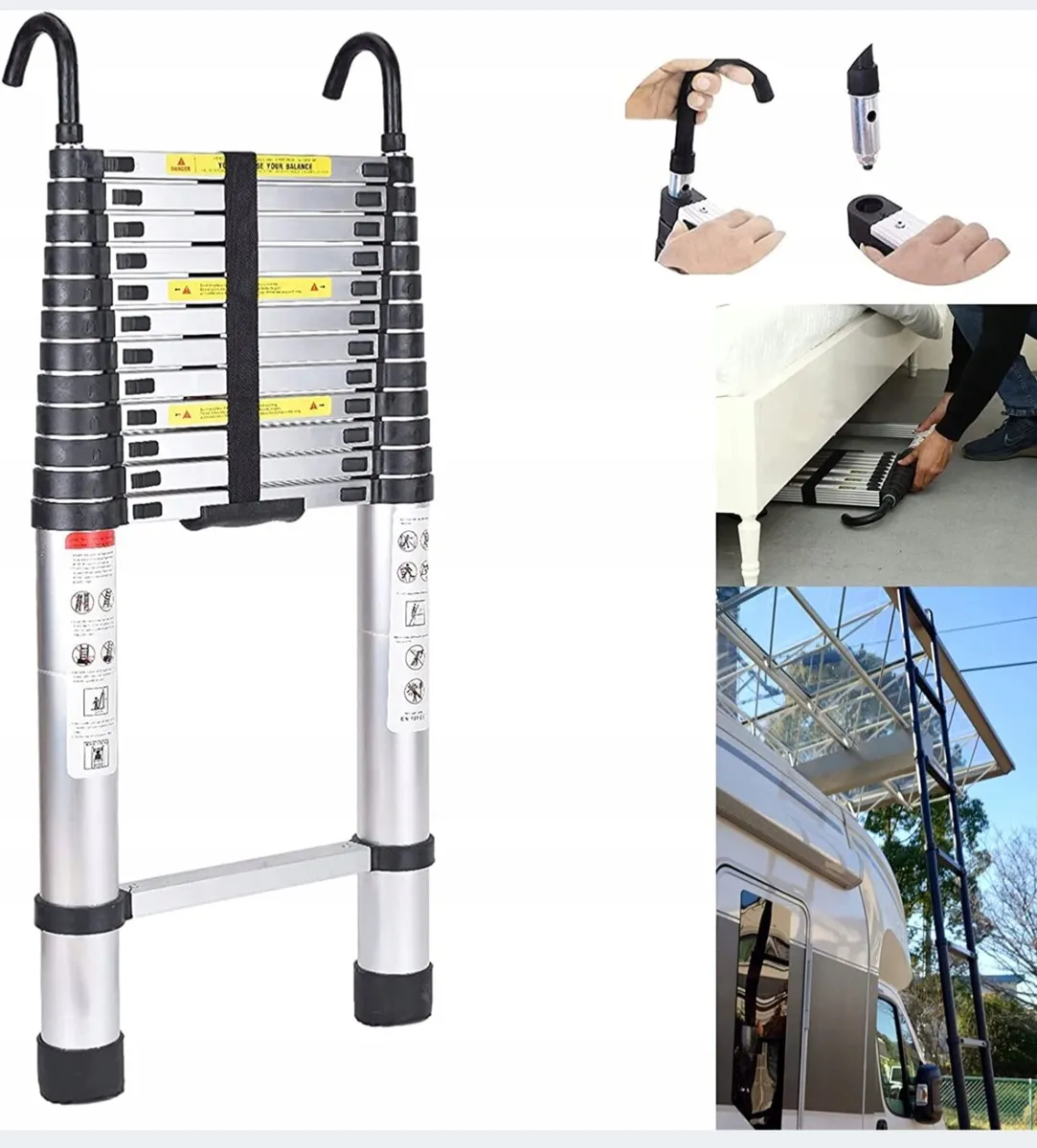 5M telescoping ladder - Image 2