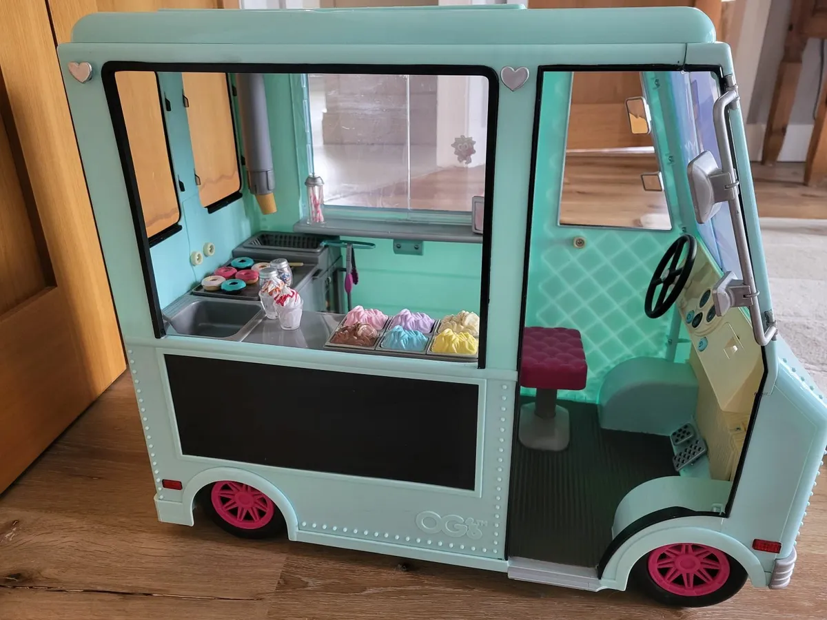 Our Generation ice cream truck sweet shop playset - Image 3