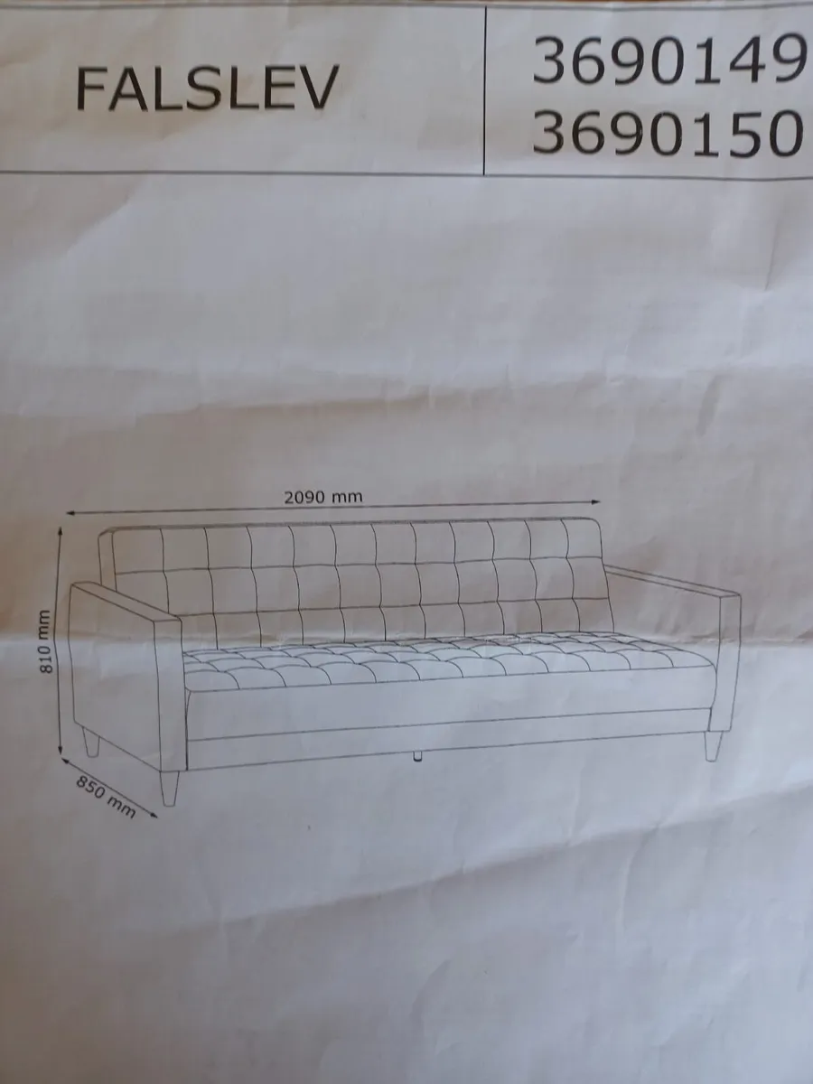 Sofa bed - Image 4