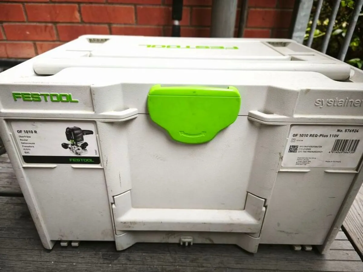 Festool 1/4 router Of 1010 R with transformer - Image 1
