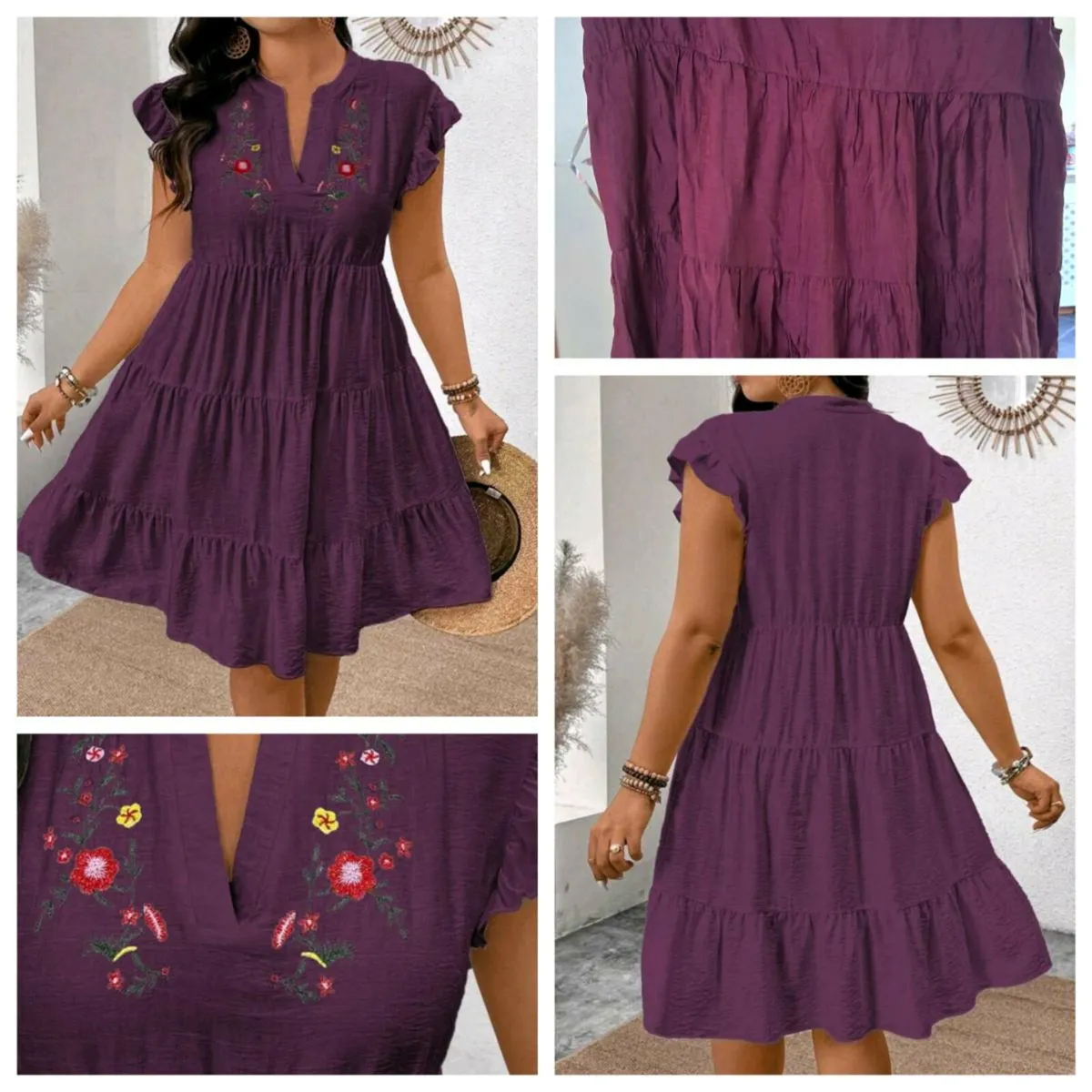Shein Summer Dresses (3xl, size 22) - Image 1