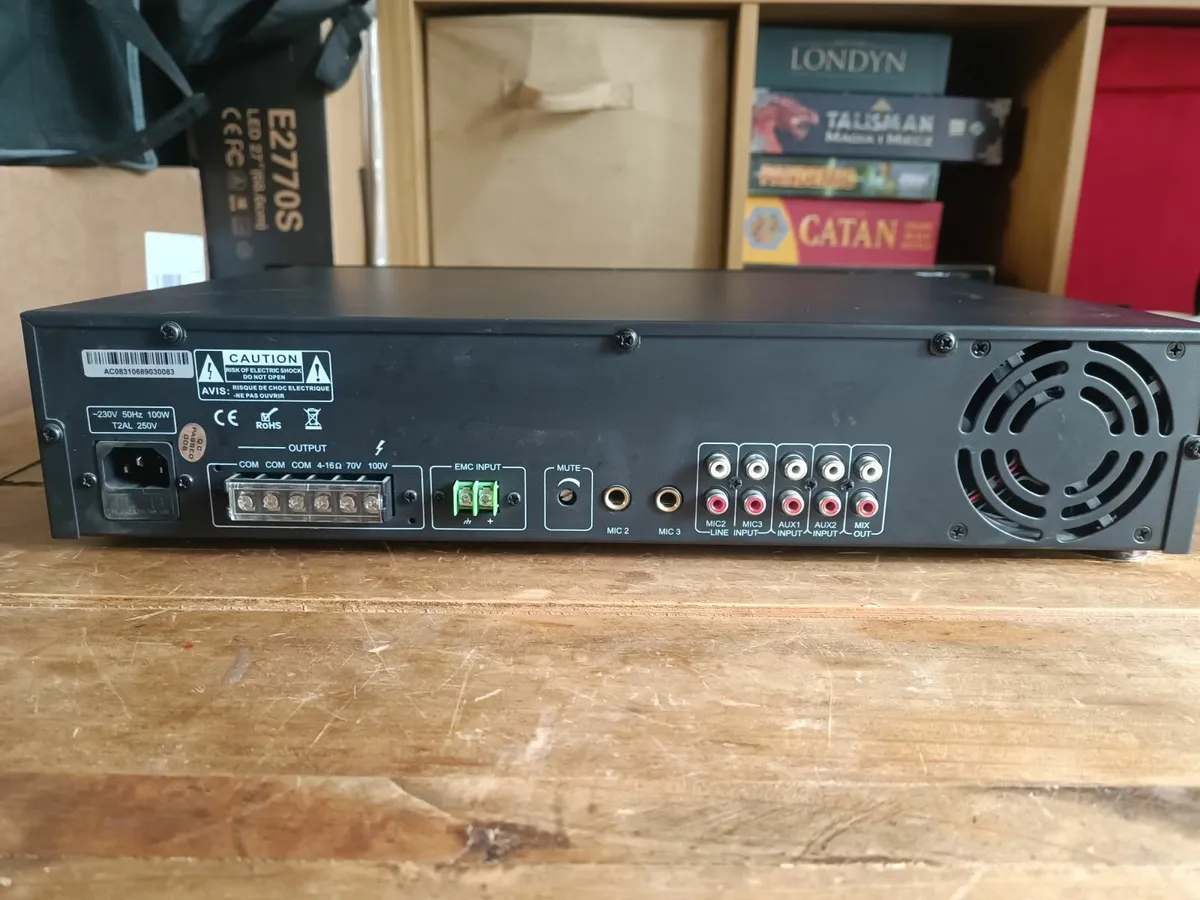 ITC T-60 Mixer Amplifier (Phone Jack & MIC Input) - Image 2