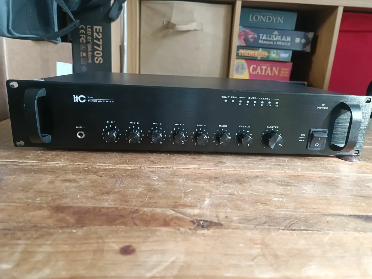 ITC T-60 Mixer Amplifier (Phone Jack & MIC Input) - Image 1