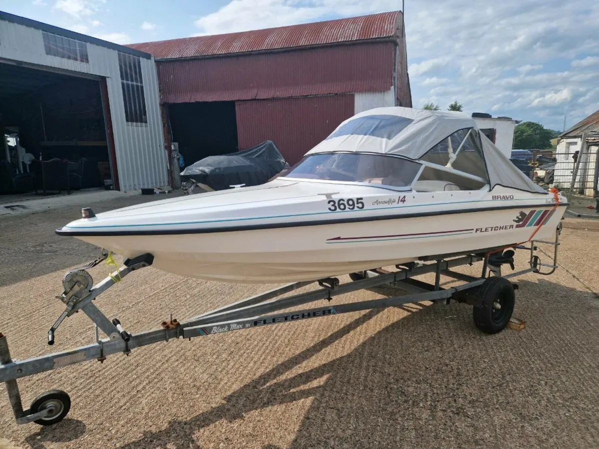Fletcher arrowflyte 14 bravo speedboat - Image 1
