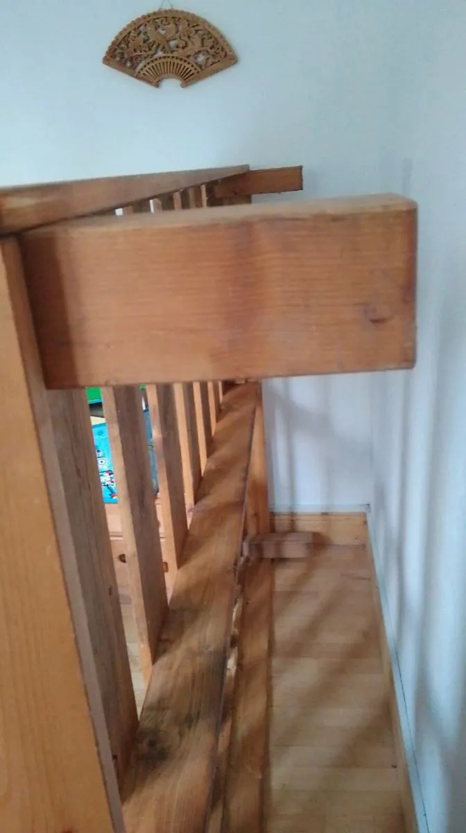 Wooden bed frame - Image 2