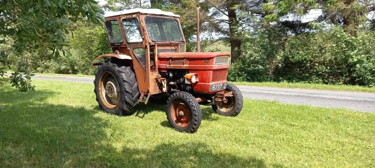 Universal  445 original irish tractor with Duncan - Image 4