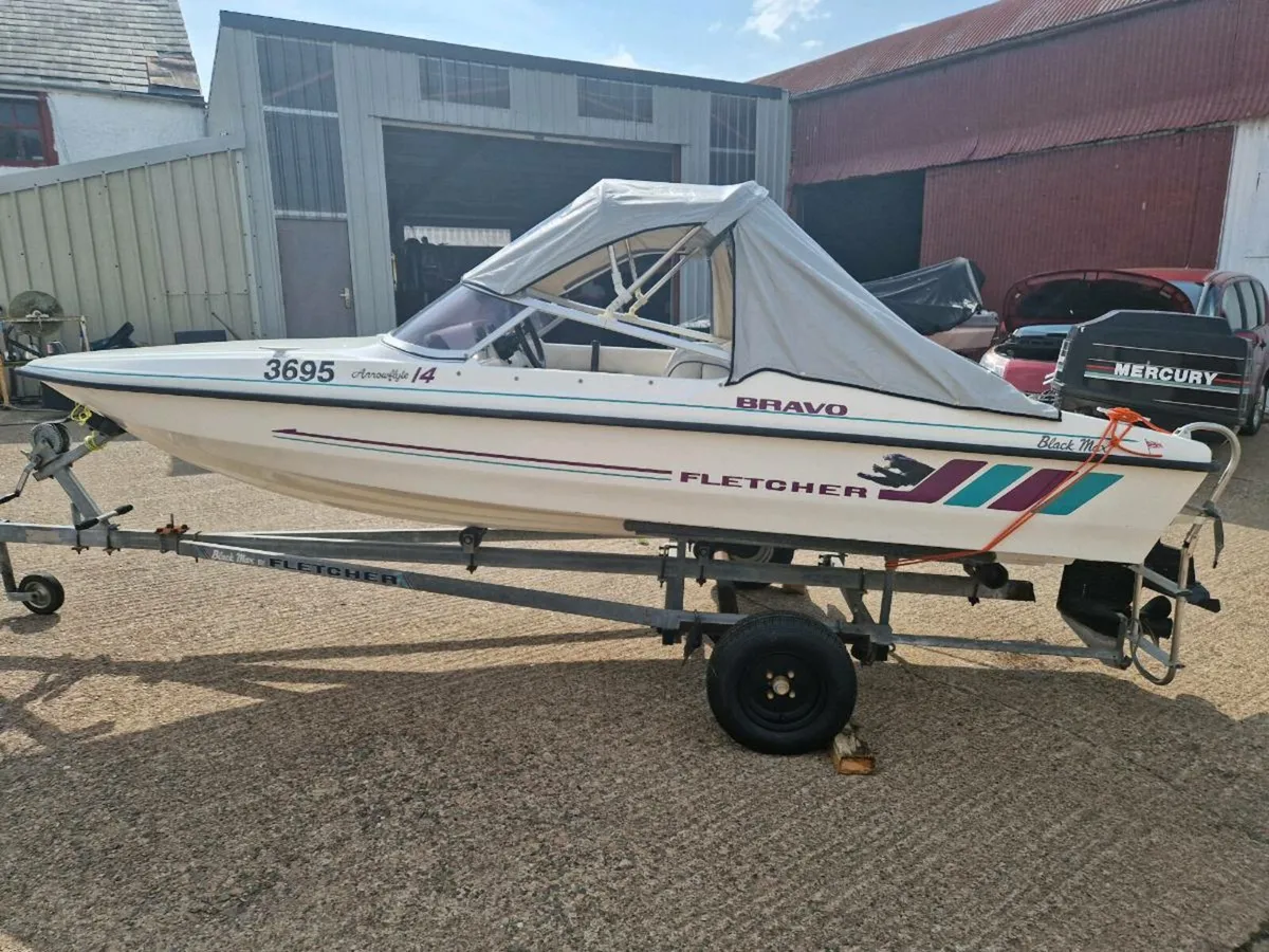 Fletcher arrowflyte 14 bravo speedboat - Image 2