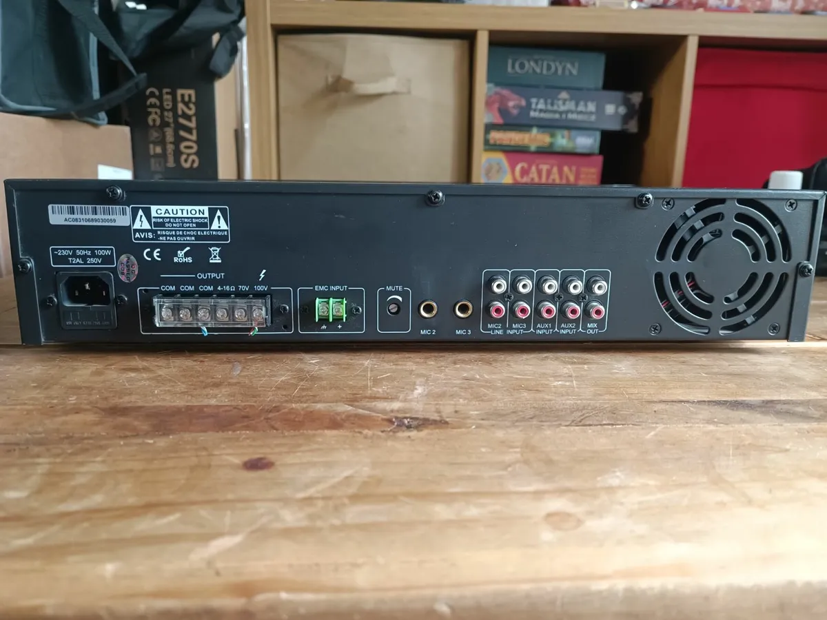 ITC T-60 Mixer Amplifier (Phone Jack & MIC Input) - Image 2