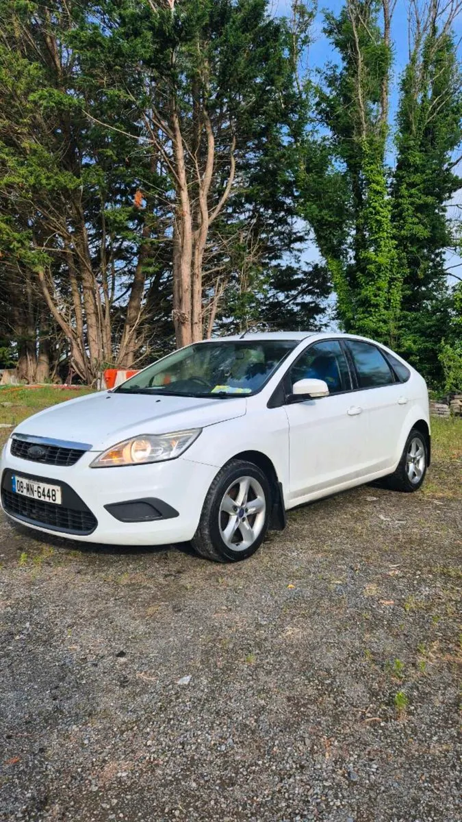08 WHITE FORD FOCUS 1.6D 1 OWNER CAR - Image 1