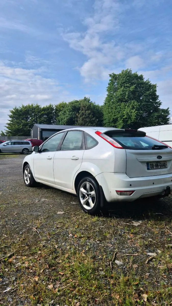 08 WHITE FORD FOCUS 1.6D 1 OWNER CAR NCT 9-25 - Image 1