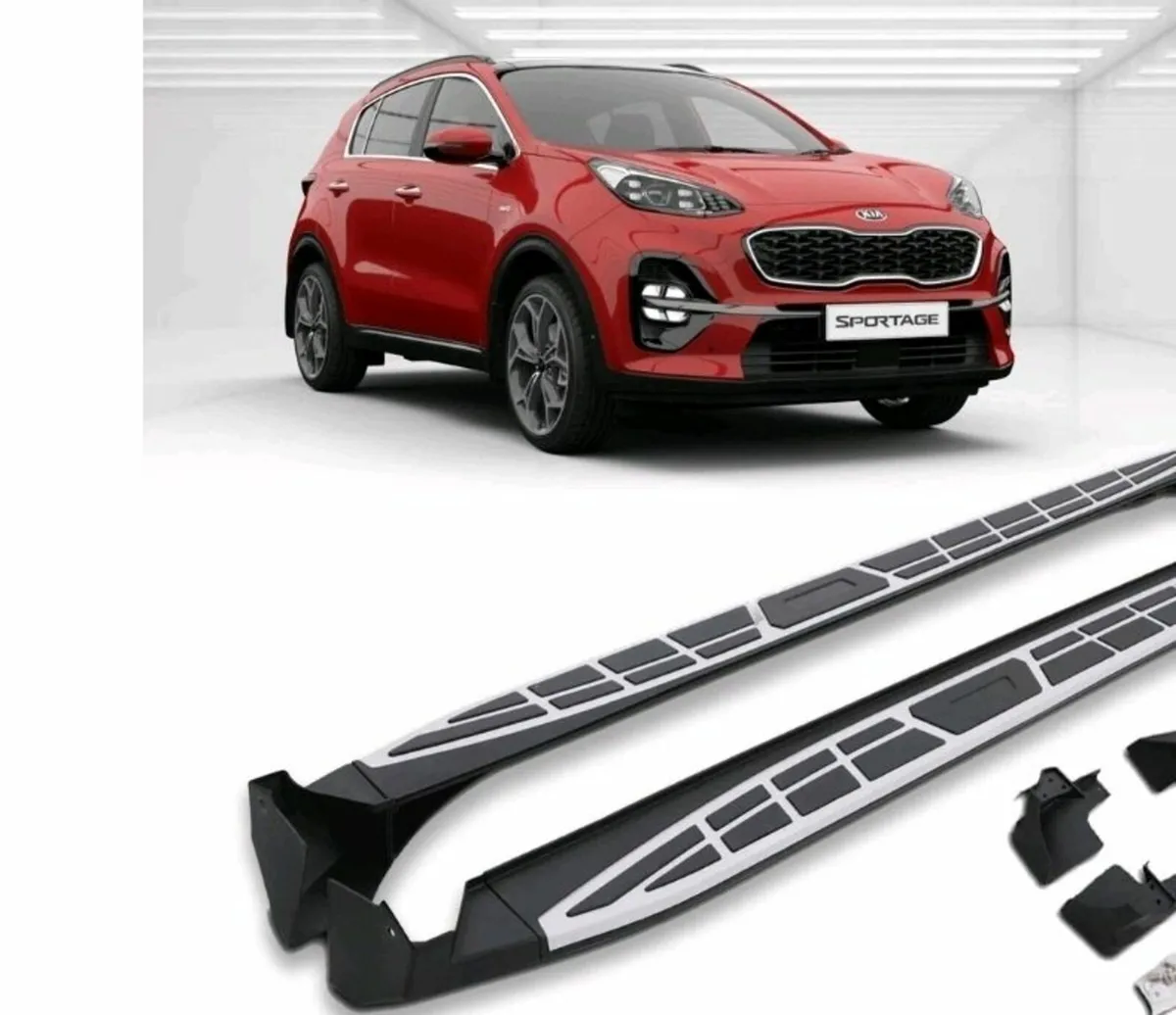 Kia Sportage OEM style side steps / running boards - Image 1