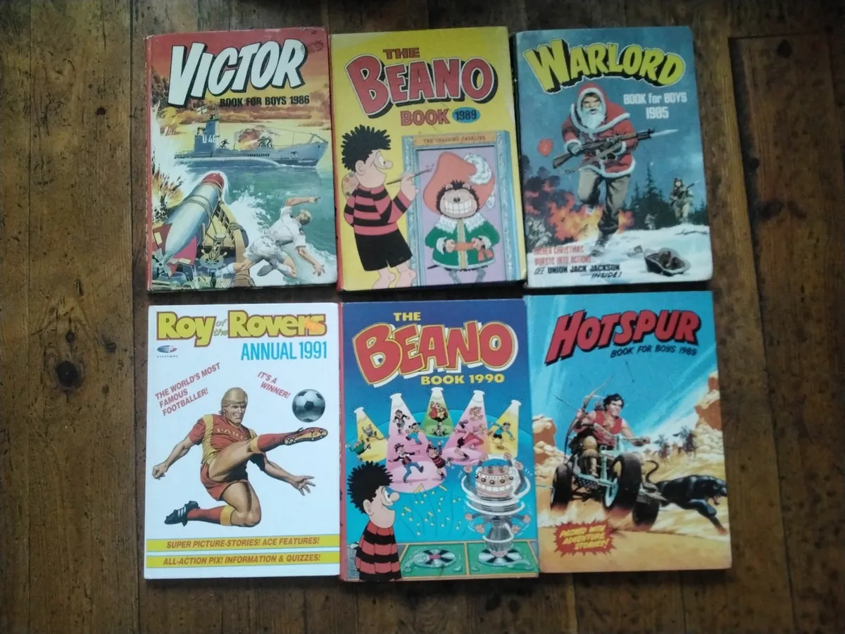 6 annual mix. Comics