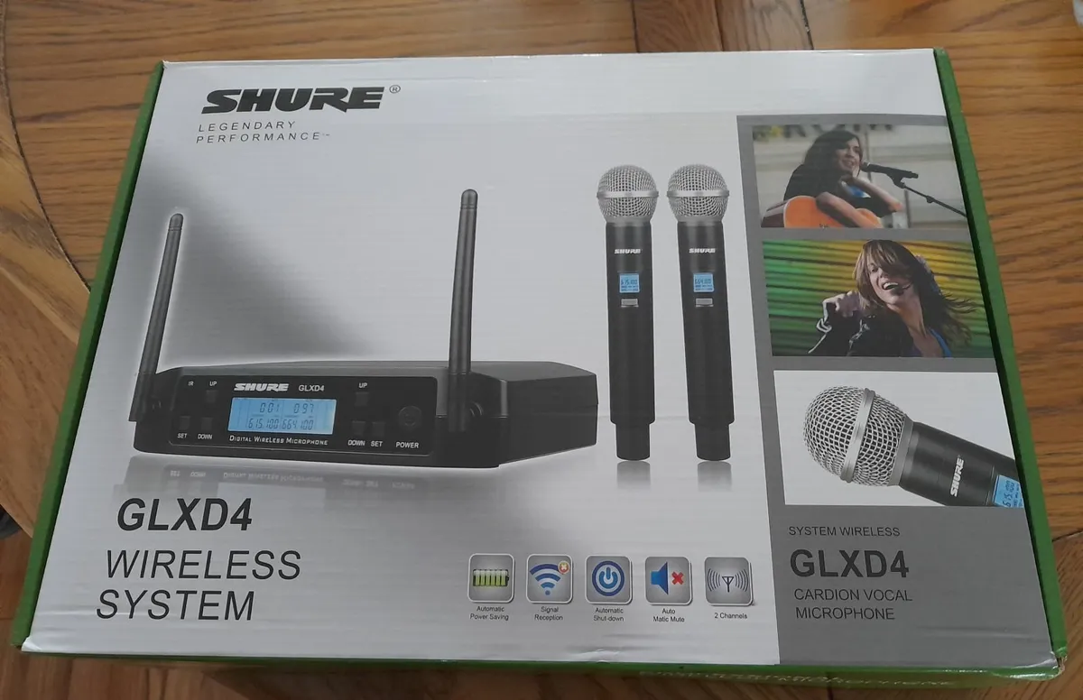 Shure wireless microphones - Image 1