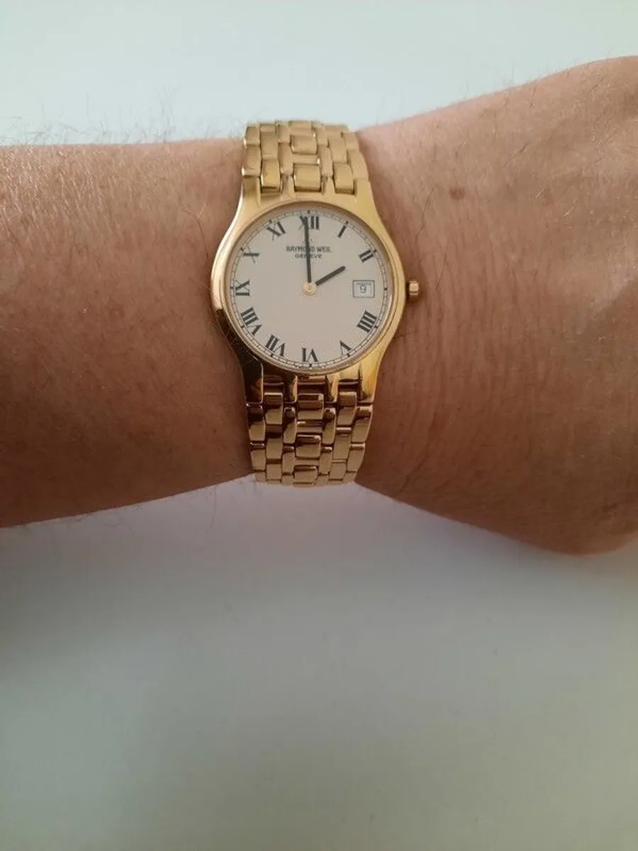 Gents Gold  Raymond Weil Toccata Watch - Image 1