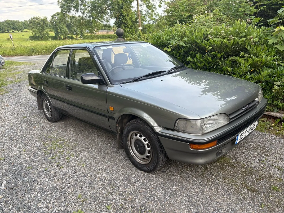 Toyota Corolla 1992 Ncted And Taxed - Image 1