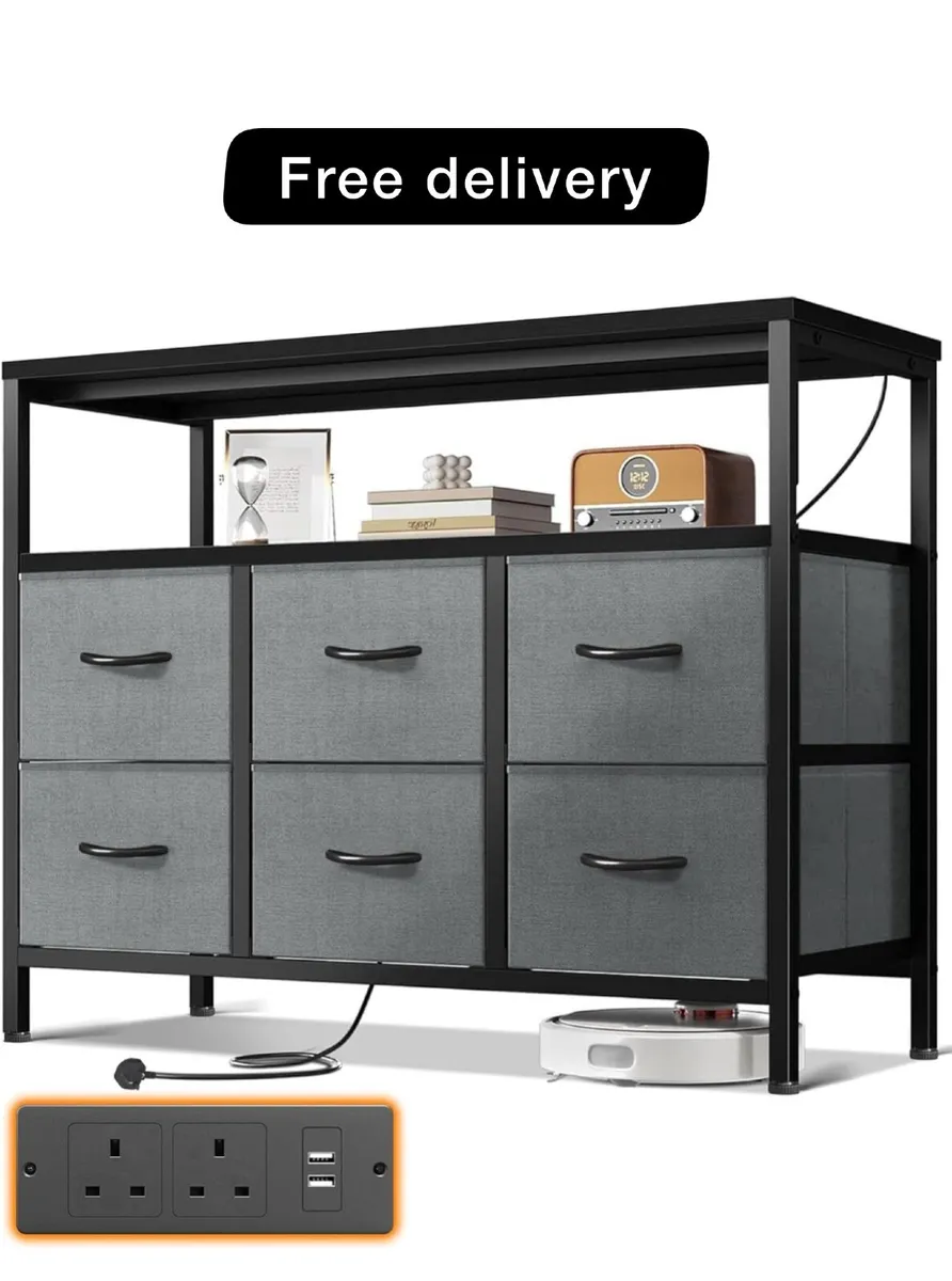 Chest of Drawers Bedroom with 6 Drawers - Image 1