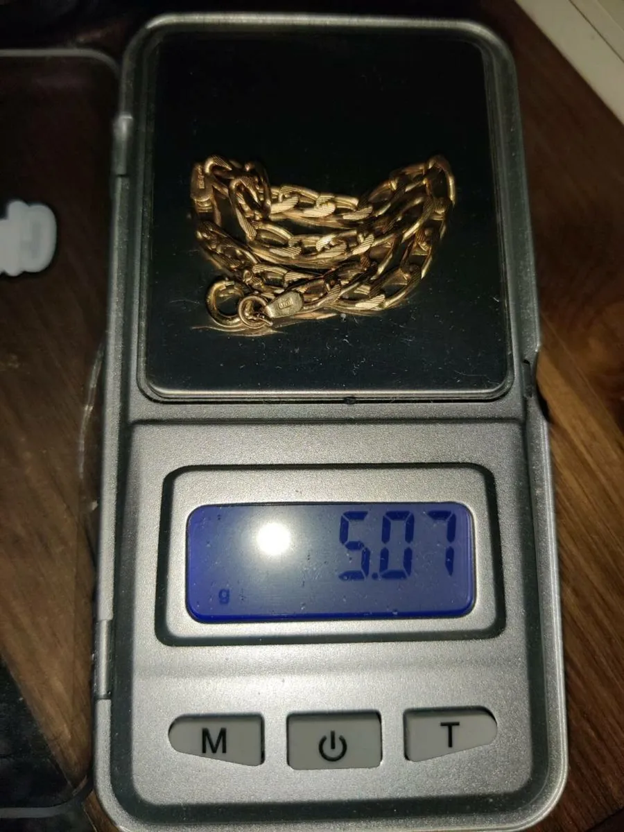 LONG LINKS, 9CT Solid Gold 5.07 Gram New Bracelet - Image 3