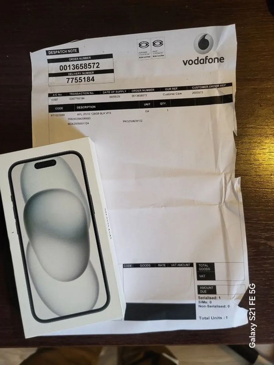 Apple iPhone 15 128 GB New unopened - Image 3