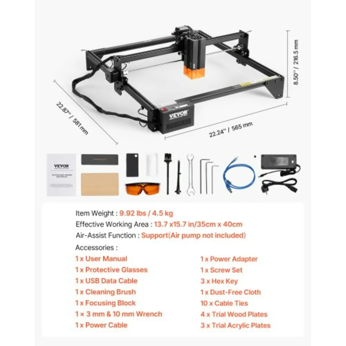 Laser Engraver Laser Engraving Machine 20W Compres - Image 2