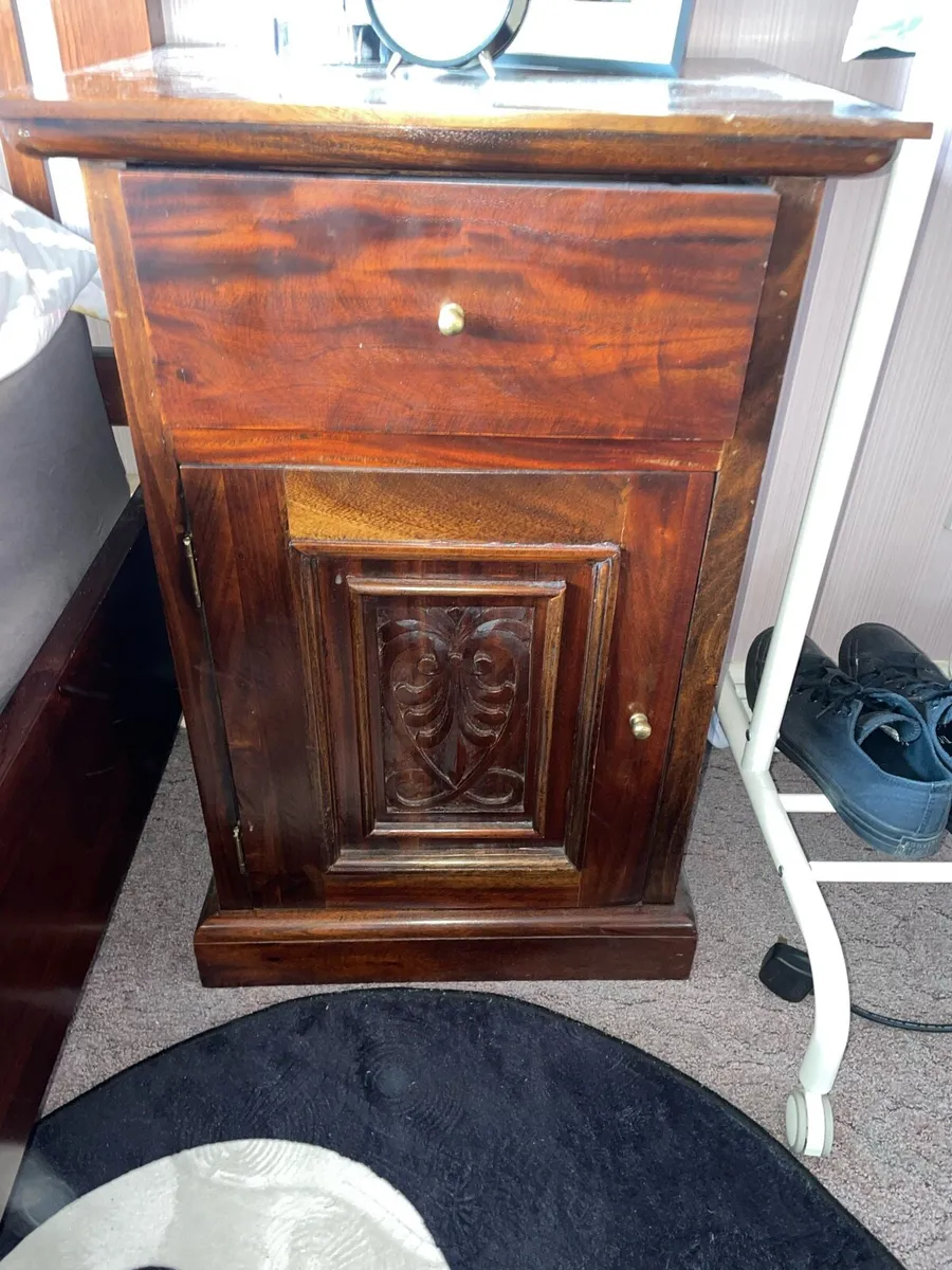 Solid Mahogany Bed - Image 4