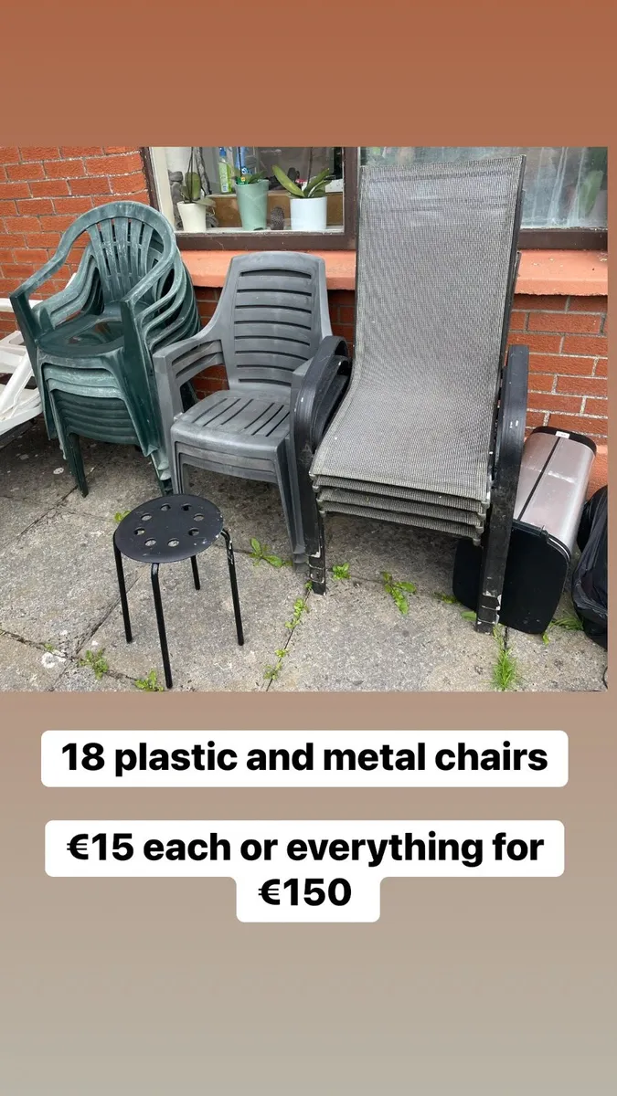 Garden chairs - Image 1
