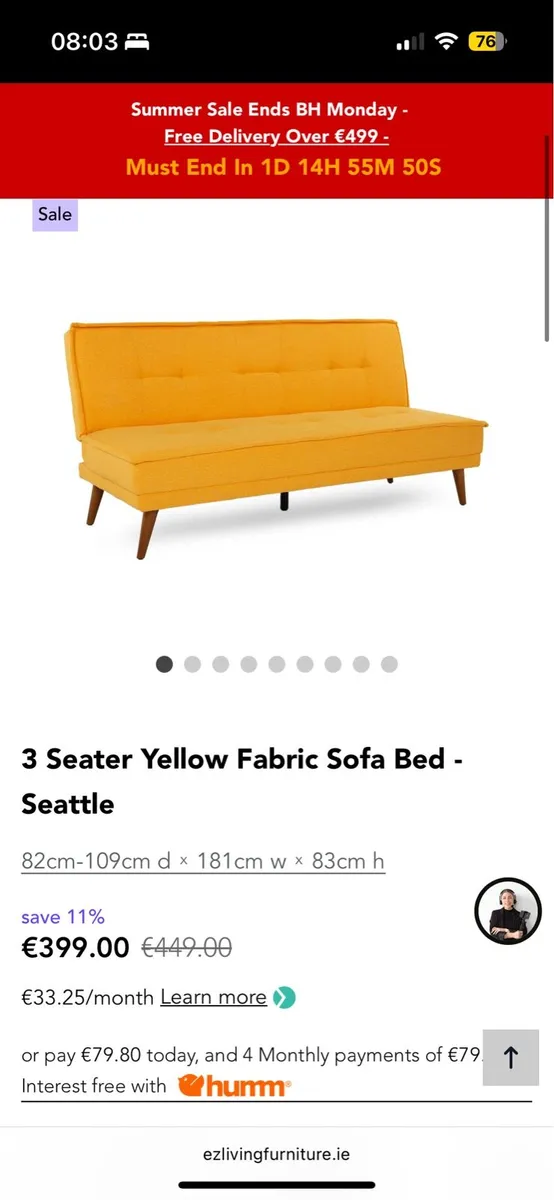 Sofabed - Image 1