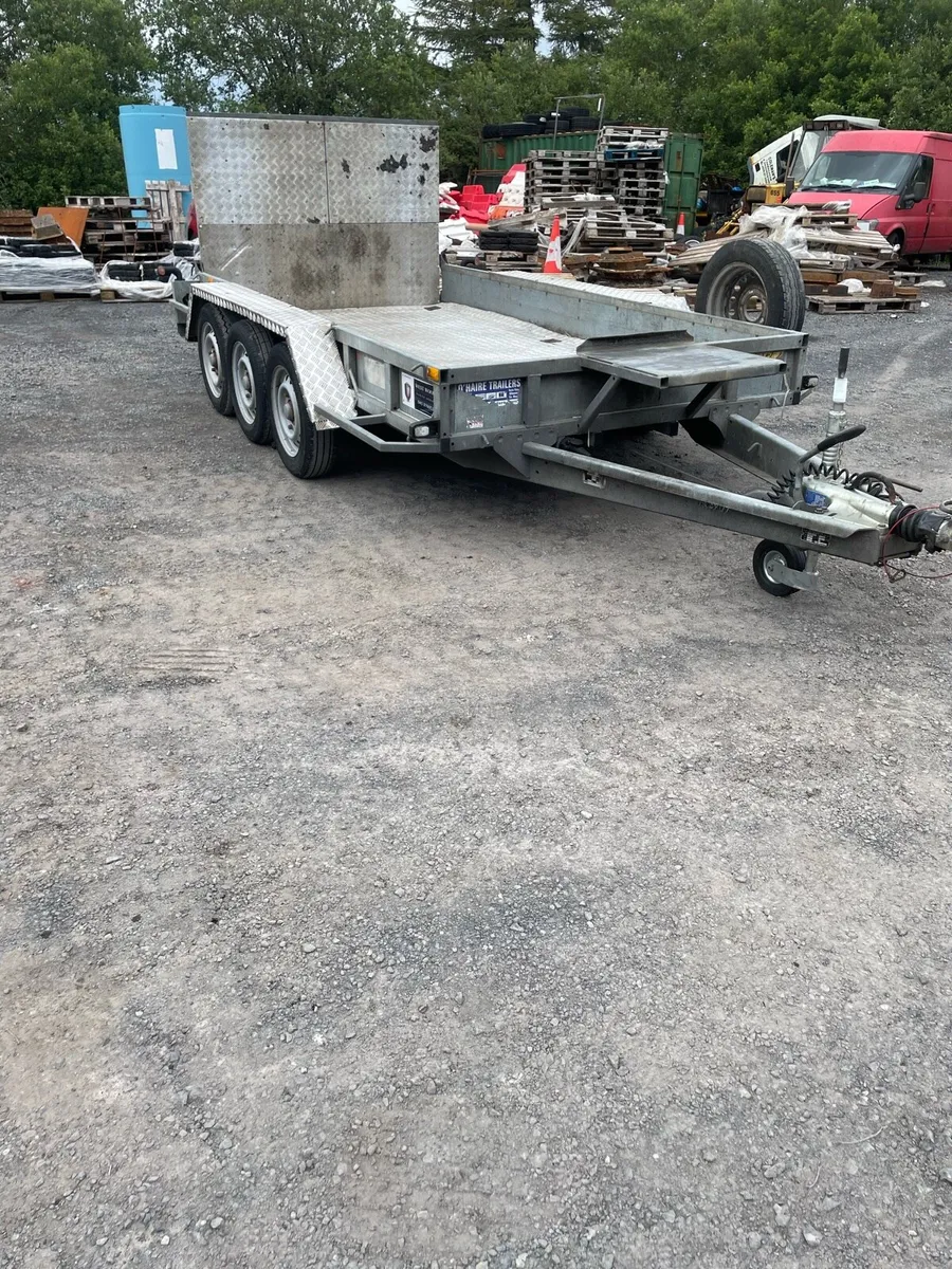 Ivor Williams Plant trailer - Image 1